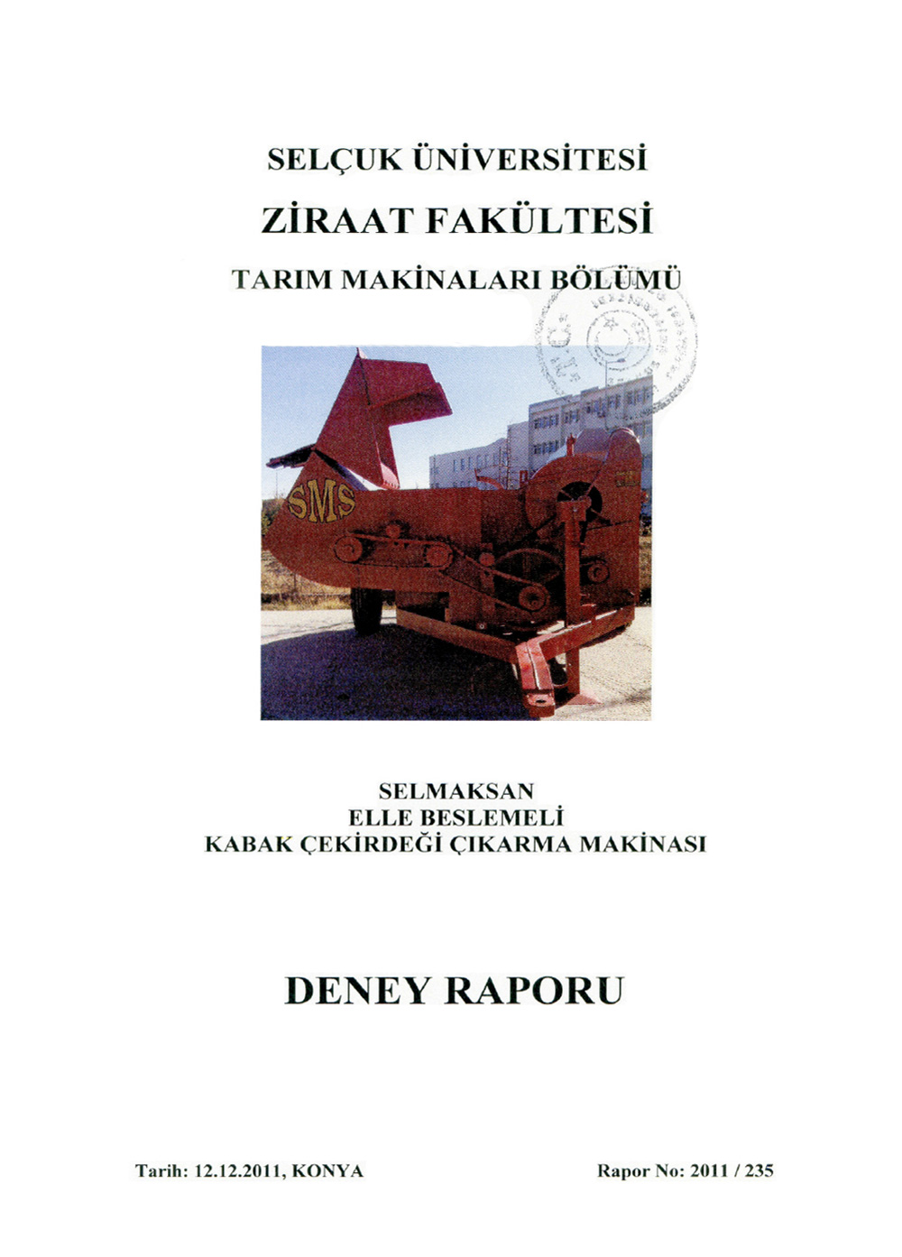 Experiment report