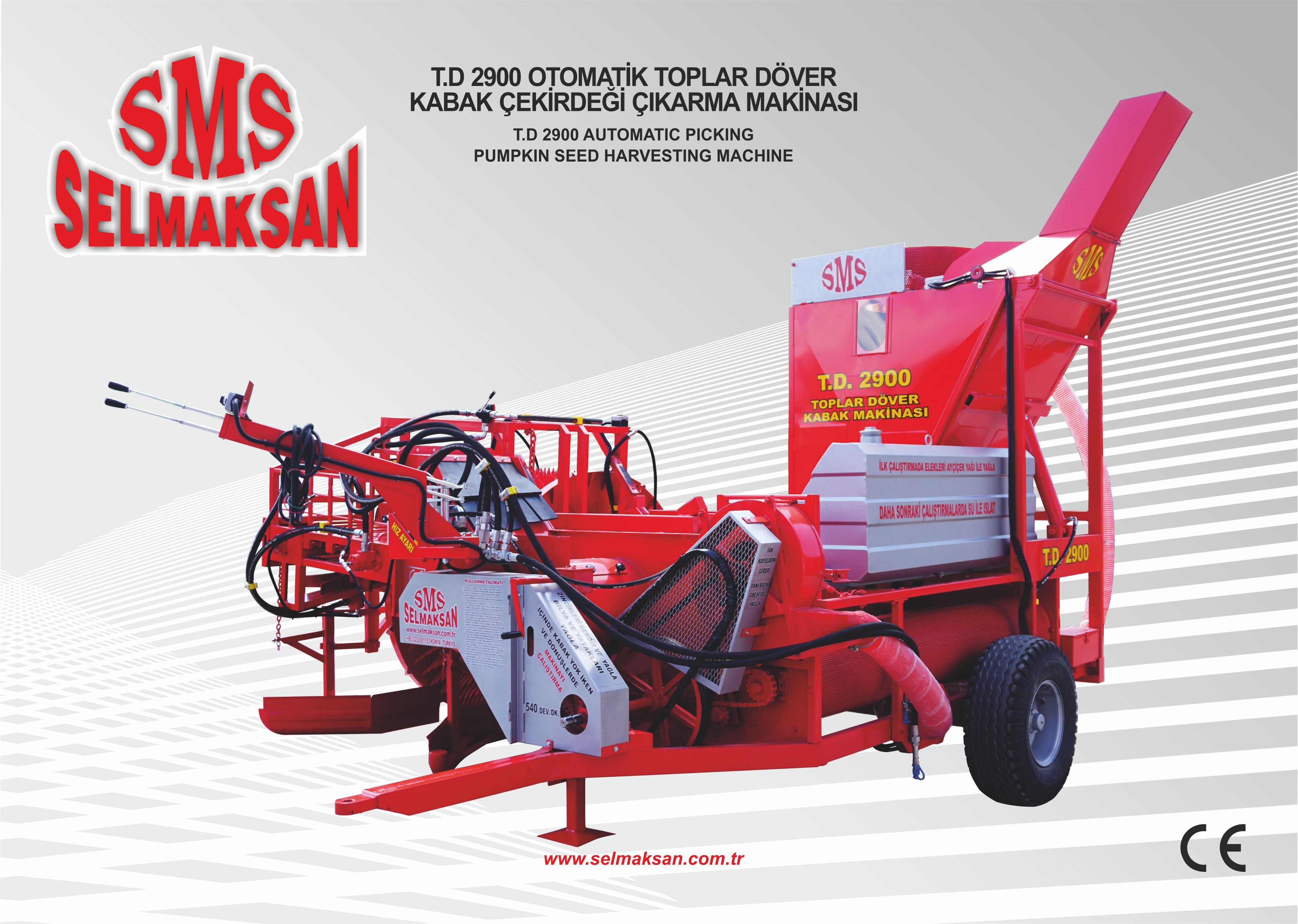 T.D 2900-Automatic Picking Pumpkin Seed Harvesting Machine_detail_0