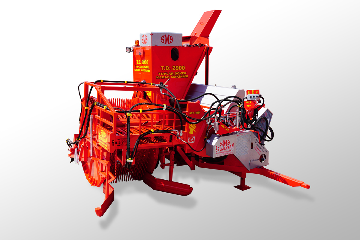 T.D 2900-Automatic Picking Pumpkin Seed Harvesting Machine2